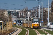 Átadták az 1-es villamosvonal újbudai szakaszát