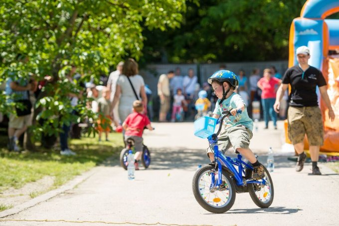 Gyereknapot tartottak a Kék-tó téren