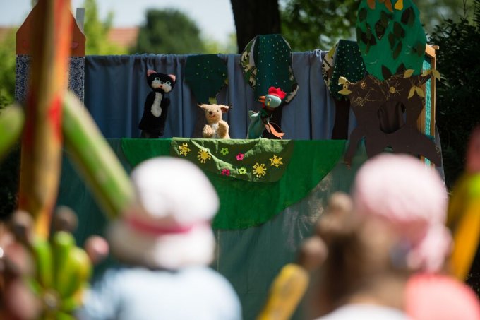 Gyereknapot tartottak a Kék-tó téren