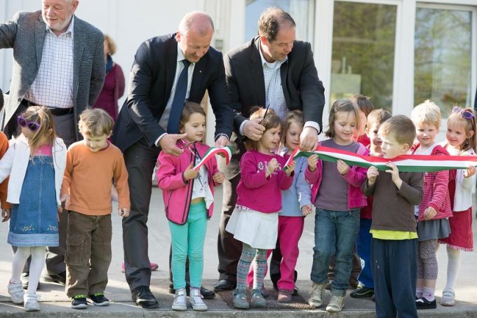 Átadták a Tesz-Vesz Óvoda udvarát